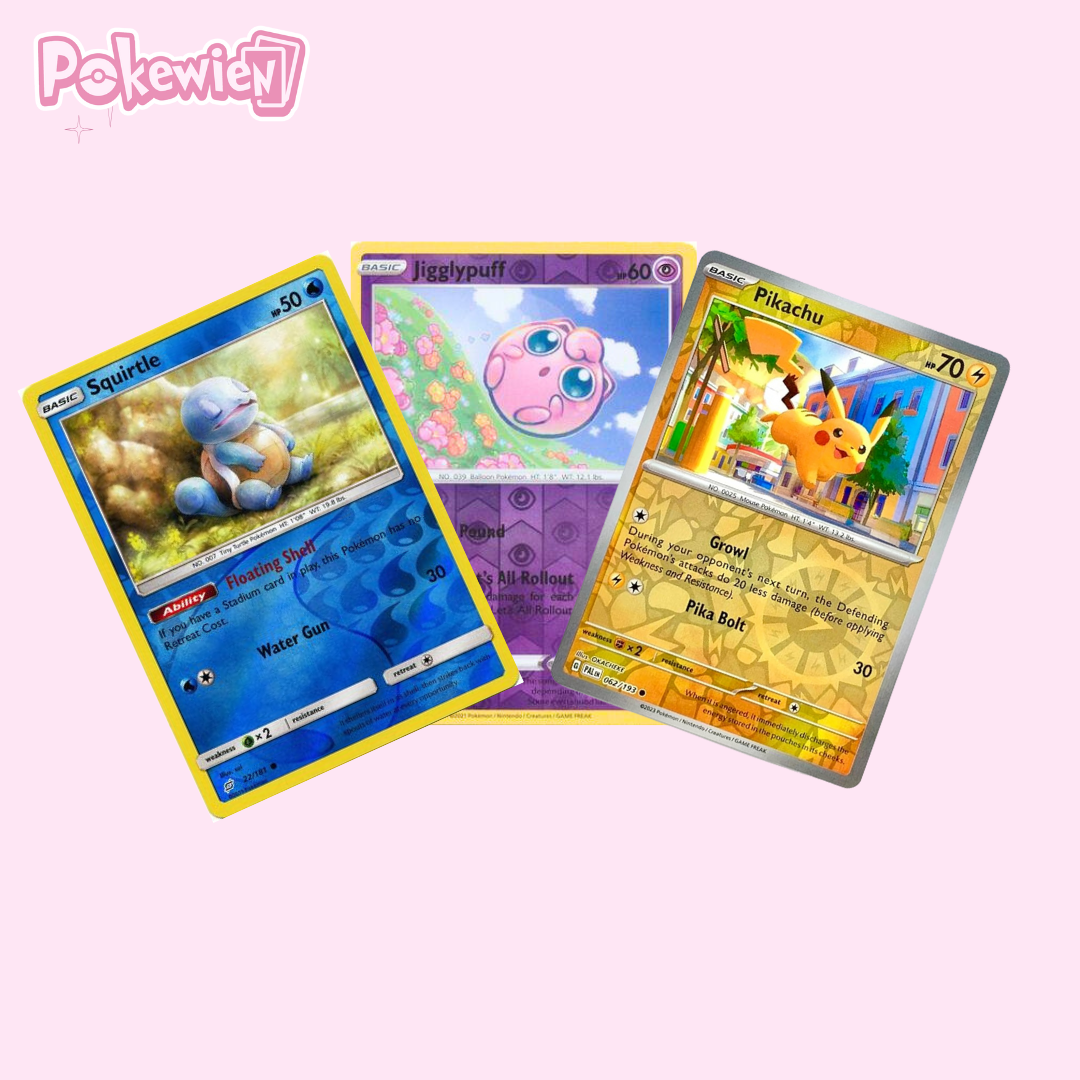 50 random reverse/holo cards